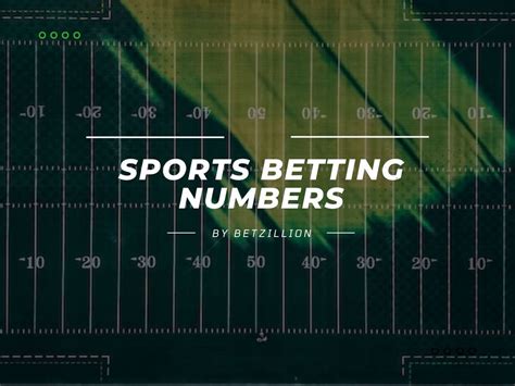 What Do Key Sports Betting Numbers Mean and How .